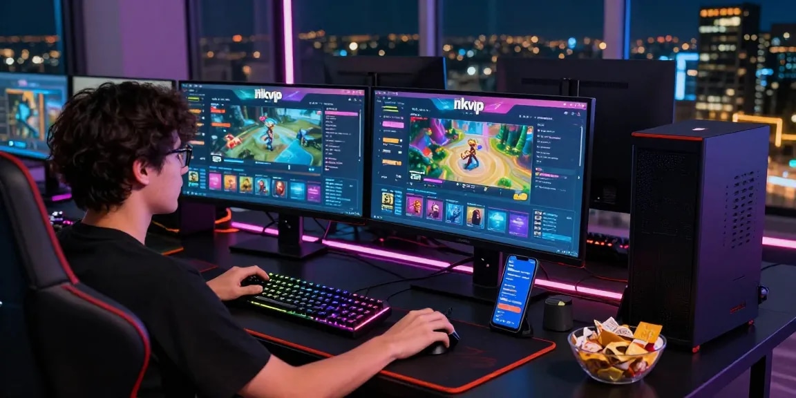 Player enjoying an immersive gaming session on rikvip with vibrant game UI.