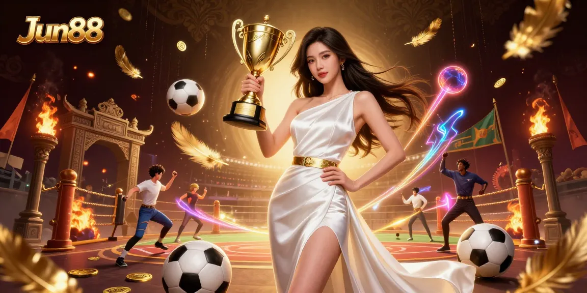 Experience thrilling victories at Jun88 with dynamic sports betting elements and luxurious casino ambiance.
