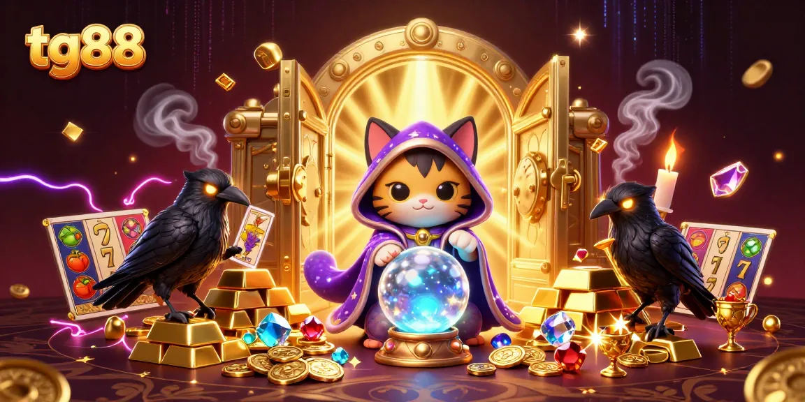 Engage with tg88's exciting slots experience featuring mystical characters and dazzling treasures.