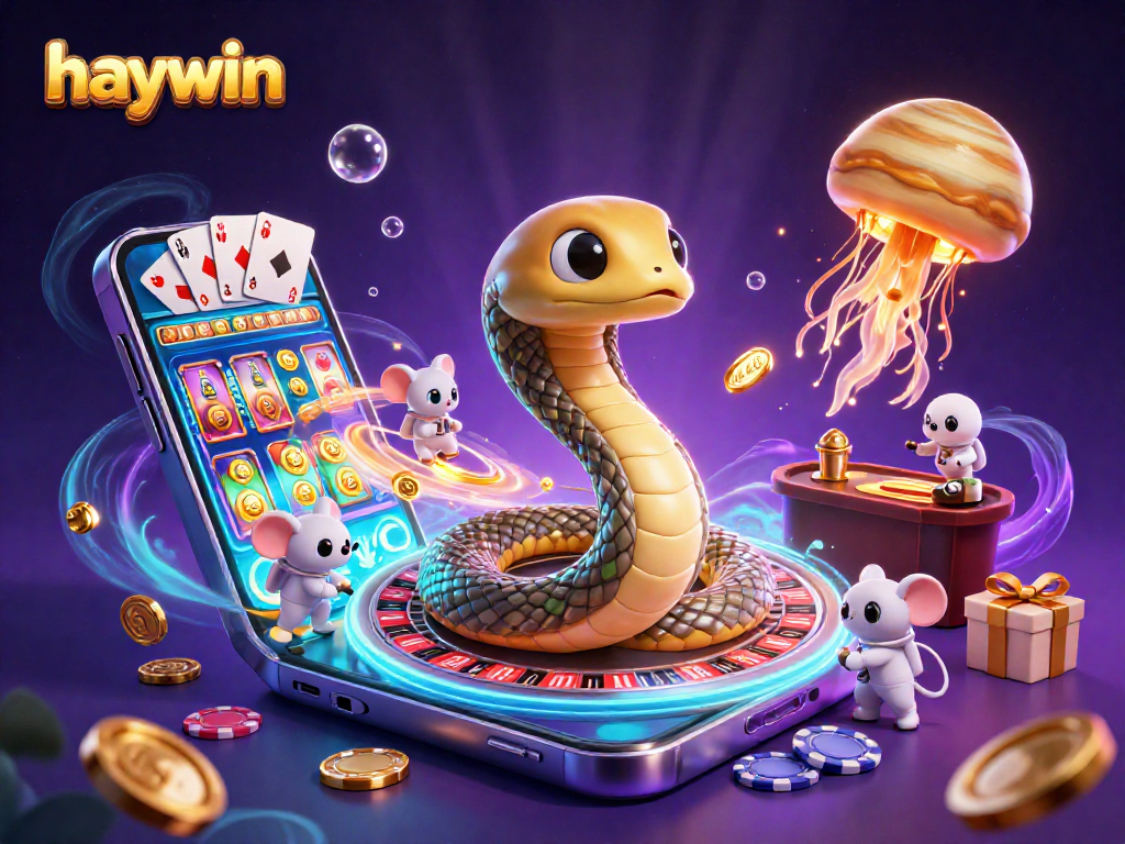 Join the excitement at Haywin for a thrilling cosmic gamble with vibrant slots and wild bets.