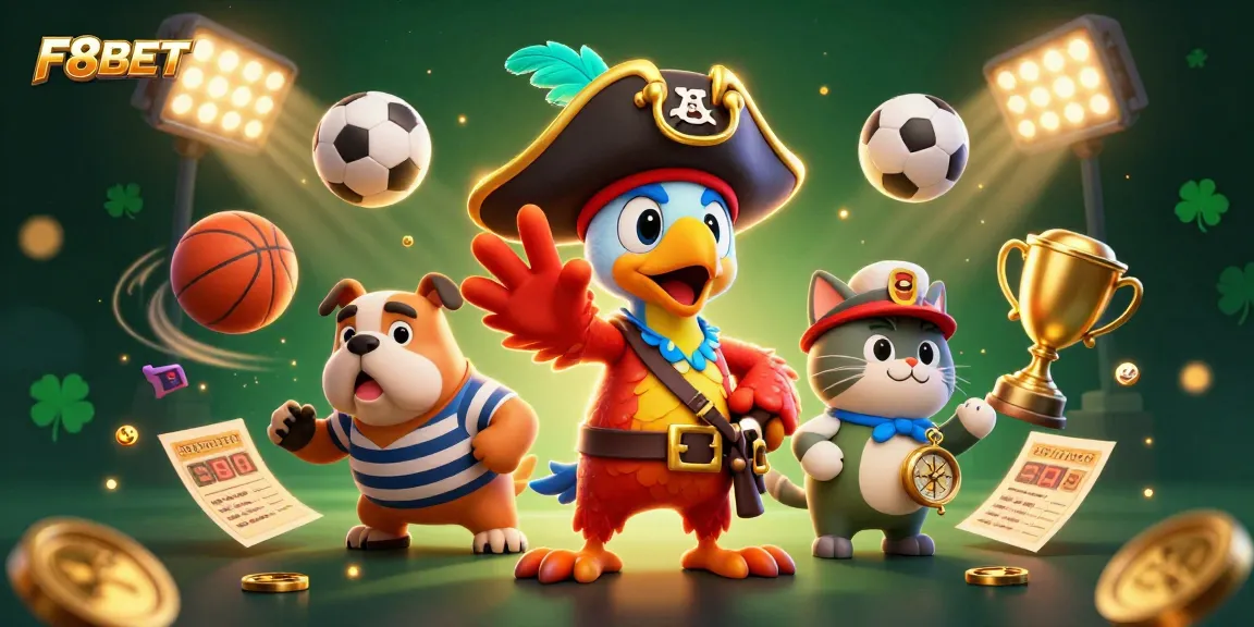 Experience thrilling wins at F8BET with engaging 3D casino characters and dynamic sports elements.