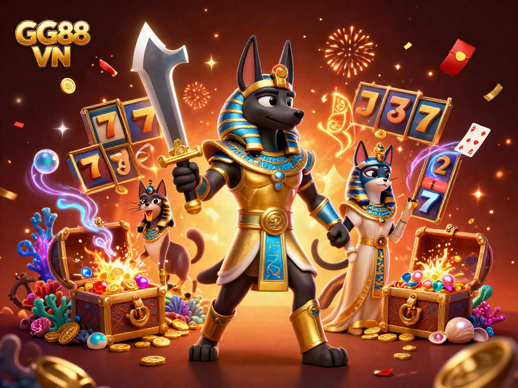 Experience gaming excitement at GG88 VN with vibrant slots, iconic symbols, and ancient adventures.