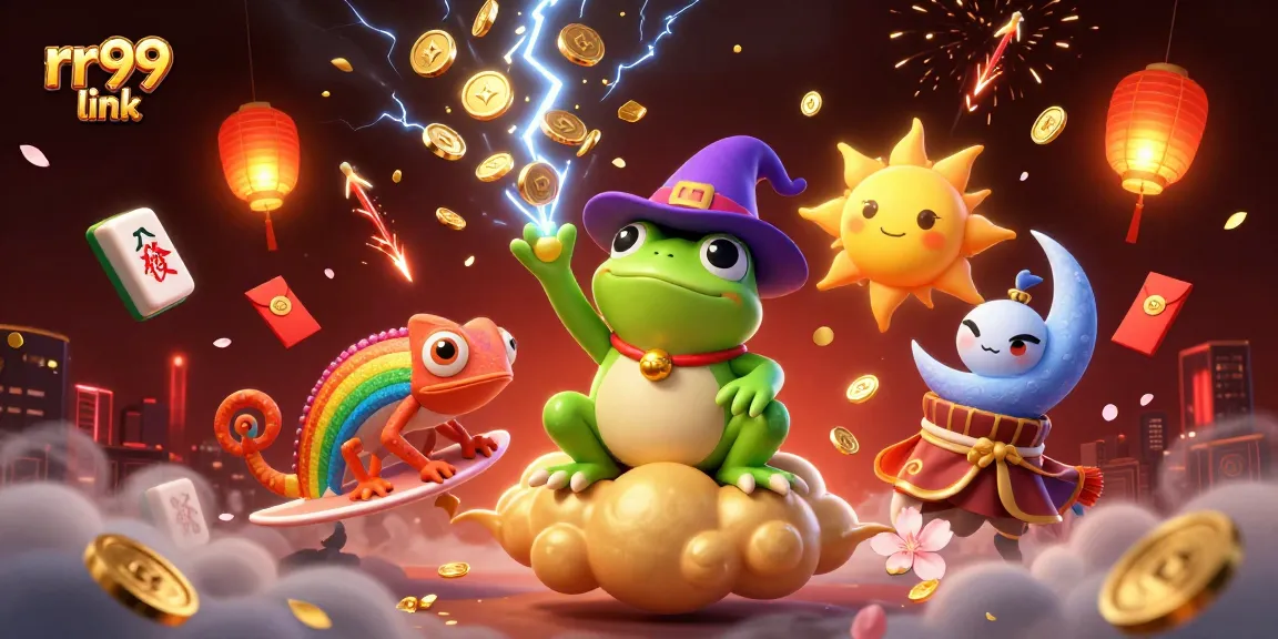 Experience the thrill of the rr99 link with dynamic casino elements and enchanting characters.