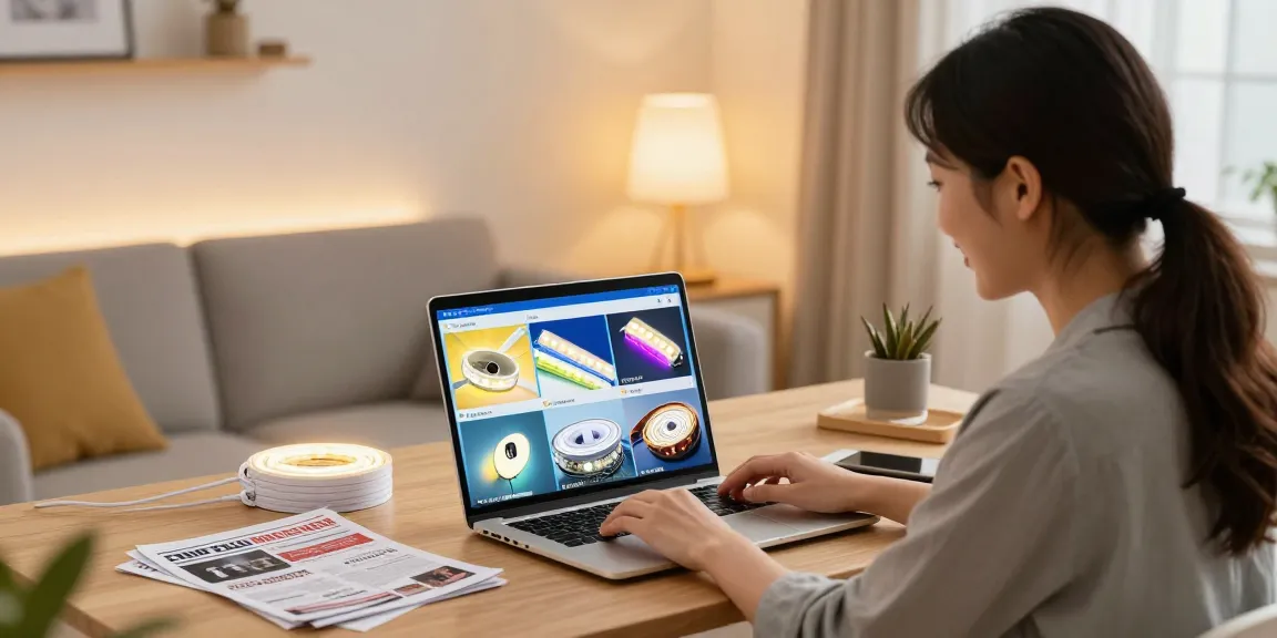 Banda LED collection in an e-commerce setting, showcasing top online shopping deals and reviews.