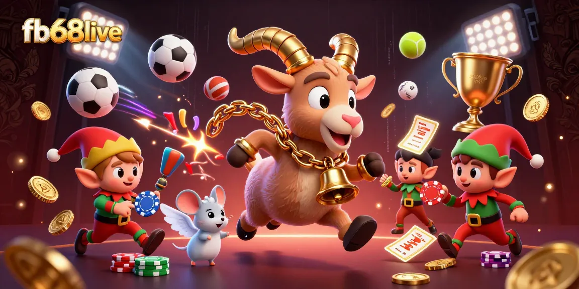Experience the holiday-horror excitement at fb68live casino with Krampus and festive chaos in play!