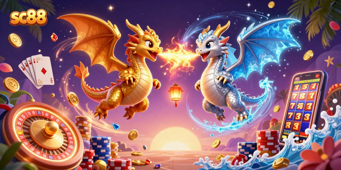 Experience thrilling adventures at sc88 with golden dragons and dynamic casino elements.
