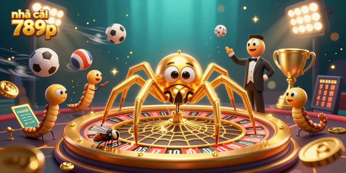 Bet on the dynamic action in nhà cái 789p with a lively roulette scene and engaging game elements.