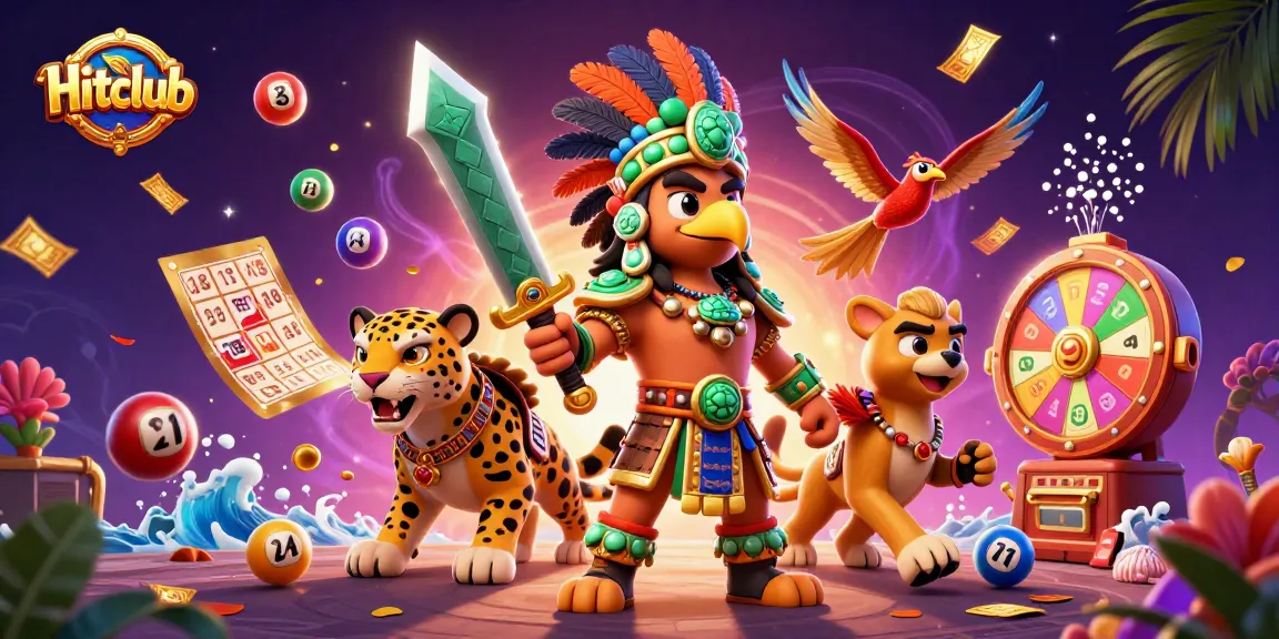 Engage with Hitclub's online gaming experience featuring vibrant dynamic casino elements.