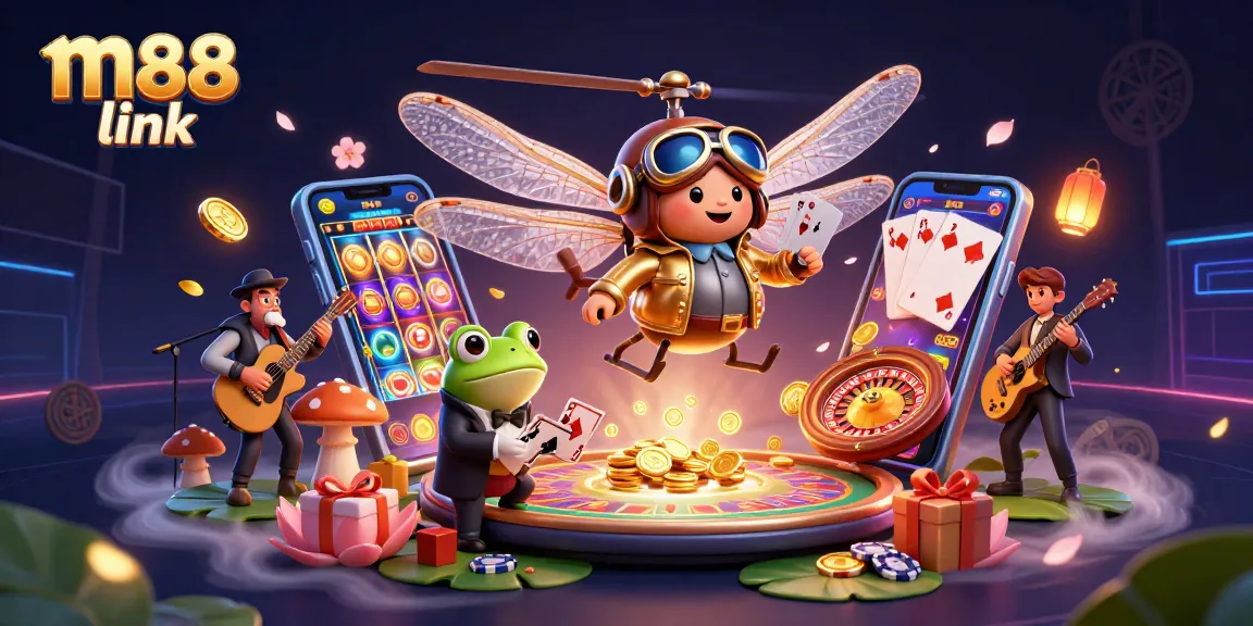 Experience thrilling action at the lily pad casino with m88 link and vibrant game elements!